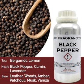 Black Pepper Pure Fragrance Oil - 500ml