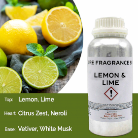 Lemon & Lime Pure Fragrance Oil - 500ml