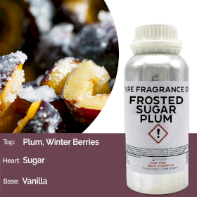 Frosted Sugar Plum Pure Fragrance Oil - 500ml