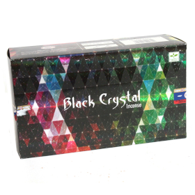12x Satya Black Crystal Incense - 15gram