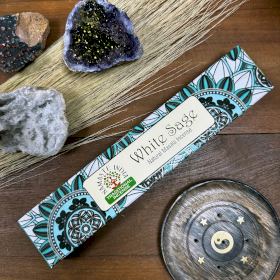 12x Namaste Mandala Masala Incense - White Sage