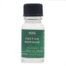 10x Festive Morning Fragrance Oil 10ml