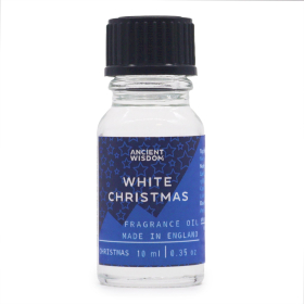 10x White Christmas Fragrance Oil 10ml