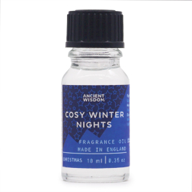 10x Cosy Winter Nights Fragrance Oil 10ml