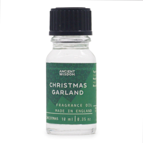 10x Christmas Garland Fragrance Oil 10ml