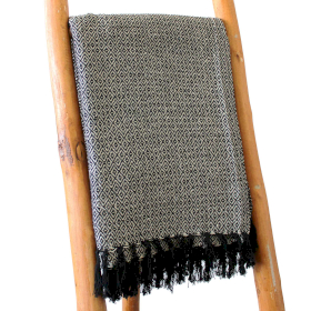 Boho Comfort Throws - 125x150cm - Charcoal