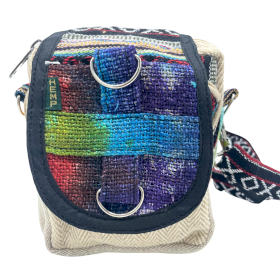 Tie-Dye Hemp Messenger Bag