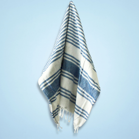Hammam Spa Towel - Ocean Blue - 90x170cm