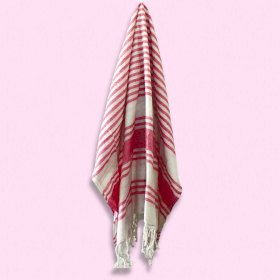 Hammam Spa Towel - Sunset Pink - 90x170cm