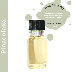 10x Pinacolada Fragrance Oil 10ml - UNLABELLED