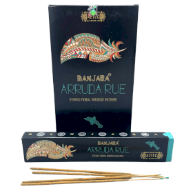 12x Banjara Tribal Smudge Incense - White Arruda Rue