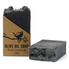 6x Exfoliating Pure Olive Oil Soap - 120g