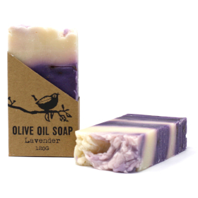 6x Lavender Pure Olive Oil Soap - 120g