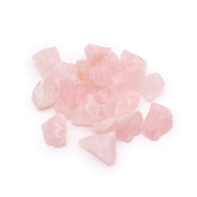 Rose Quartz Raw Crystals 500g