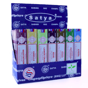 42x Assorted Incense Sticks in a Display Box