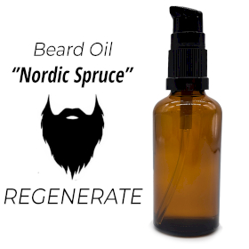 10x 50ml Beard Oil - Nordic Spruce - White Label