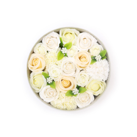 Round Box - Wedding Blessings - White & Ivory