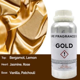 Gold Pure Fragrance Oil - 500ml