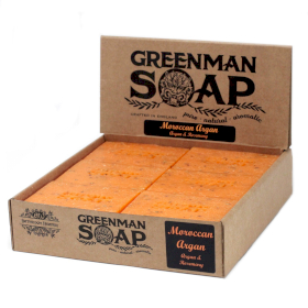 12x Greenman Soap 100g - Golden Argan