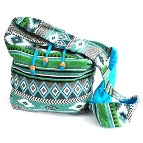 Jacquard Bag - Teal Student Bag