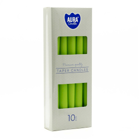10x Taper Candle - Green