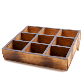 Display Tray - 9 (3x3) Compartments
