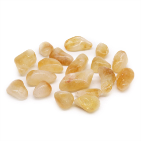 24x Tumble Stones - Citrine Quartz Grade A