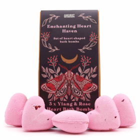 Enchanting Heart Heaven Bath Heart Gift Set