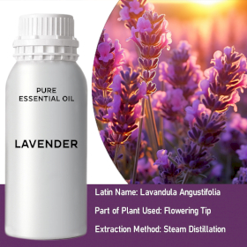 Lavender Essential Oil - Bulk - 0.5Kg