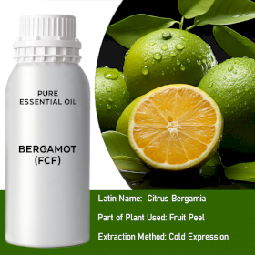 Bergamot Essential Oil - Bulk - 0.5Kg