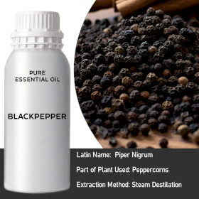 Blackpepper  Essential Oil - Bulk - 0.5Kg