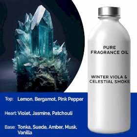 Winter Viola & Celestial Smoke Pure Fragrance Oil - 500ml