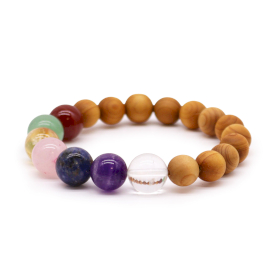 3x Cedarwood & Seven Chakra Bangle