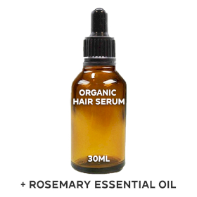 20x Organic Hair Serum 30ml - Rosemary - White Label