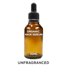 20x Organic Hair Serum 30ml - Unfragranced - White Label