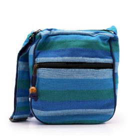 Lrg Nepal Sling Bag  (Adjustable Strap) - Blue Rivers