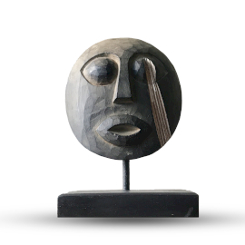 Timor Tribal Decorative Mask - Antique 27x20cm