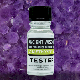 10ml Fragrance Tester - Amethyst Crytal & Amber