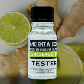 10ml Fragrance Tester - Ginger & Lime