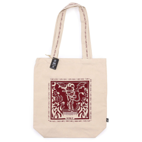 Hop Hare Tote Bag - I am Rare - 10oz Cotton Canvas