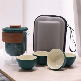 Travel Mountain Teapot Set - Four Friends - Travel Pack