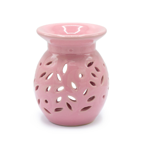 3x Floral Oil Burner - Rose