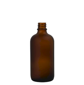 110x 30ml Frosted Amber Glass Dropper Bottle
