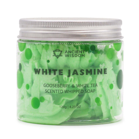 3x Gooseberry & White Tea Whipped Cream Soap 120g
