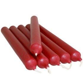 100x Bordeaux Dinner Candle