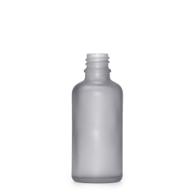160x 10ml Frosted Grey Glass Dropper Bottle - No Cap
