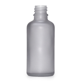 168x 100ml Frosted Grey Glass Dropper Bottle - No Cap