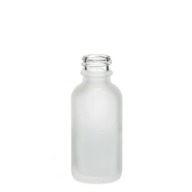 160x 10ml Frosted White Glass Dropper Bottle - No Cap