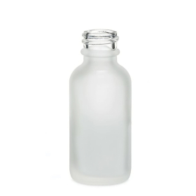 264x 50ml Frosted White Glass Dropper Bottle - No Cap