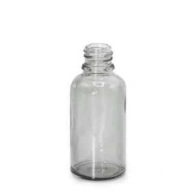 330x 30ml Smoke Grey Glass Dropper Bottle - No Cap